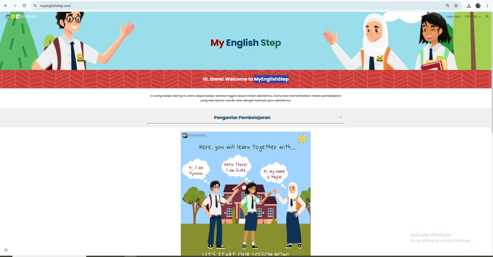 My English Step ( https://www.myenglishstep.com/)